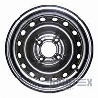 Skov Chevrolet Aveo 5.5x14 4x100 ET45 DIA56.6 Black